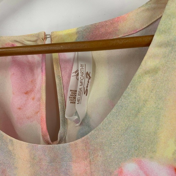 Seven 7 Melissa McCarthy Watercolor Blouse Top 3X - Picture 3 of 11